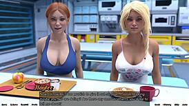 Stranded in Space 38 Features Public Handjob with Big Cock