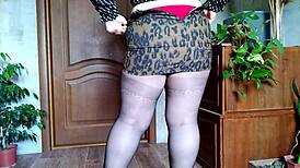 milf takes another hot cum load on her ass