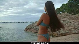 Teamskeet’s horny Latina teen sneaks to ride roommate’s boyfriend