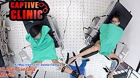 Damn, Aria Nicole naked behind the scenes at hospital setup!