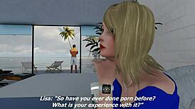 anime babe gets anal in casting interview