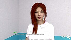 Blonde posing nude in acting lessons episode 28