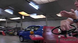 Charlie Rae Swallows Cock in Doggystyle Spanking and Cumshot