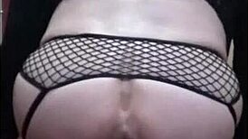 Huge Dildo Insertion in Anal Play