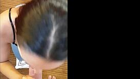 i'm watchin this gorgeous colombian queen suckin a huge cock deepthroat