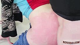 Brunette Teen 18+ With Small 18+ Tits Masturbates To Painal Cum Cat