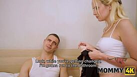 Hey, watch these two hot sluts sharing one big cock!