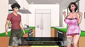 Confined with goddesses, do you want to titty fuck this slut?