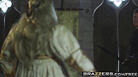 Peta Jensen Takes Marc Rose's Hard Cock In Storm Of Kings Parody Anal Scene