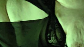 Jerked off on step mom's pretty face with big natural tits