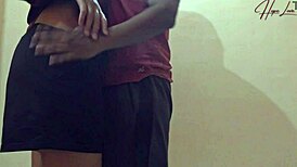 Housemaid Seduced By Stepson