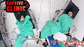 Damn, Aria Nicole naked behind the scenes at hospital setup!