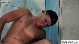 Andre pqd and davi maia in hot interracial gay blowjob