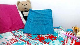 Ebony Teen Masturbates Anal And Vaginal