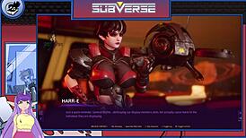 Anime Girl Shows Big Tits in Game