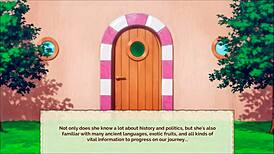 in lusty buccaneers parody, nami exposes her naked body at night