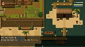 Lost Lagoon Harem Hentai Episode 3: Teen Falls In Water Without Panties