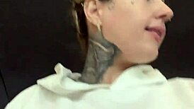 Sapatona gets wild at gym with see-through shirt display