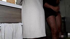 Japanese Housewife Mai Gets Creampied by Affair Partner