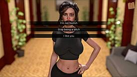 Hazel helps AV in erotic nursing game