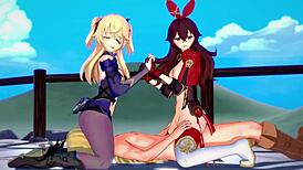 i watch two archer girls in 3d hentai 4k