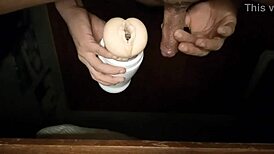 Compilation of internal shots in a sex doll