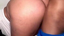 Wow, BBC Pounds Ebony Babe in Doggystyle with Creampie!