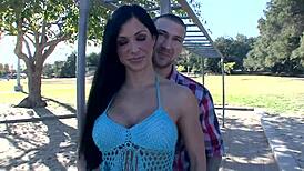 Jewels jade cockholds her husband with big tits!