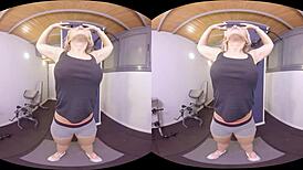 virtualrealporn com - fitness sex ii with athletic porn in 3d babe