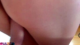 Damn, Annoyed Housewife Takes Huge Cock in Office!