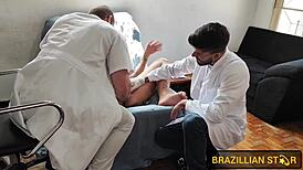 Gynecologists Explore Big Ass And Tits With Monster Cock