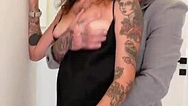 Babe pounded in hallway