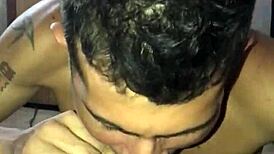 melanina - intriguing encounter with the endowed pizza delivery guy in an outdoor setting.