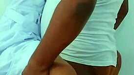 teen couple's hot sex features big ass and tits 😏