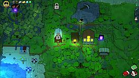 some hot underwear in hornycraft game with big ass