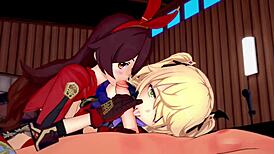 i watch two archer girls in 3d hentai 4k