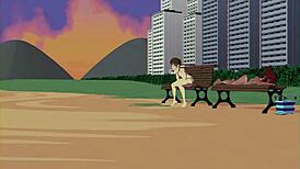 Detailed View Of Georgia's Peach In Anime Hentai With Milf Orgasm