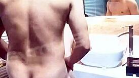 Gay Asian Couple Amateur Scene With Handsome Actors