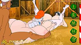 she handles that monster cock with her big tits in this wild scene