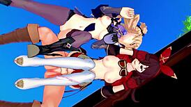 i watch two archer girls in 3d hentai 4k