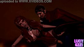 Doctor Strange fills Scarlet Witch with wild magic