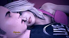 i'm starting the initiation in this anime hentai episode