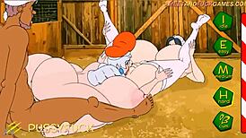 Dia Tangani Kontol Monster Pakai Tits Besarnya Di Adegan Liar