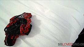 Styvsyster naken stash med Laney Grey