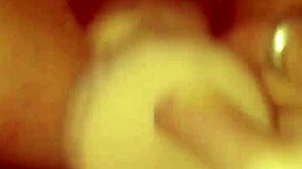 she's fingering her tight wet pussy while i stuff that gigantic dildo in 😈💦