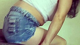 padrasto catches enteada masturbating, lucky guy gets tight pussy