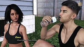 Intertwined episode 76 in 3D cartoon