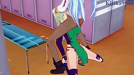 lamia loveless and festenia muse and ruri hoshino intense futanari sex 😍