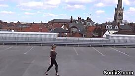 unfaithful british milf lady sonia unveils her big breasts