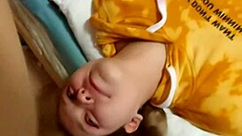 This cutie deepthroats my boner like it's nothing. So easy for her!